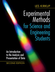 Experimental Methods for Science and Engineering Students An Introduction to the Analysis and Presentation of Data