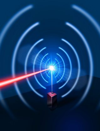 Generation of laser produced electromagnetic pulses in the radiofrequency-microwave range Credit Fabrizio Consoli