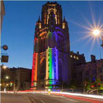 A picture of the Wills Memorial Building which is where the U. Bristol degree ceremonies are held
